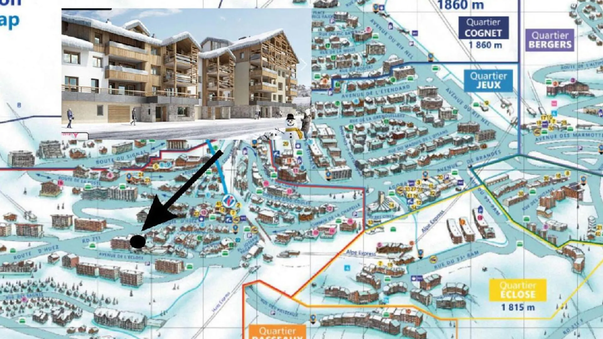 Appartement Neuf, Spacieux, Proche Pistes Et Centre, Parking Et Wifi Inclus - Fr-1-645-61 Huez